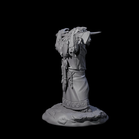 Civilised Yakfolk D Miniature for Dungeons and Dragons, Pathfinder or other TTRPGs