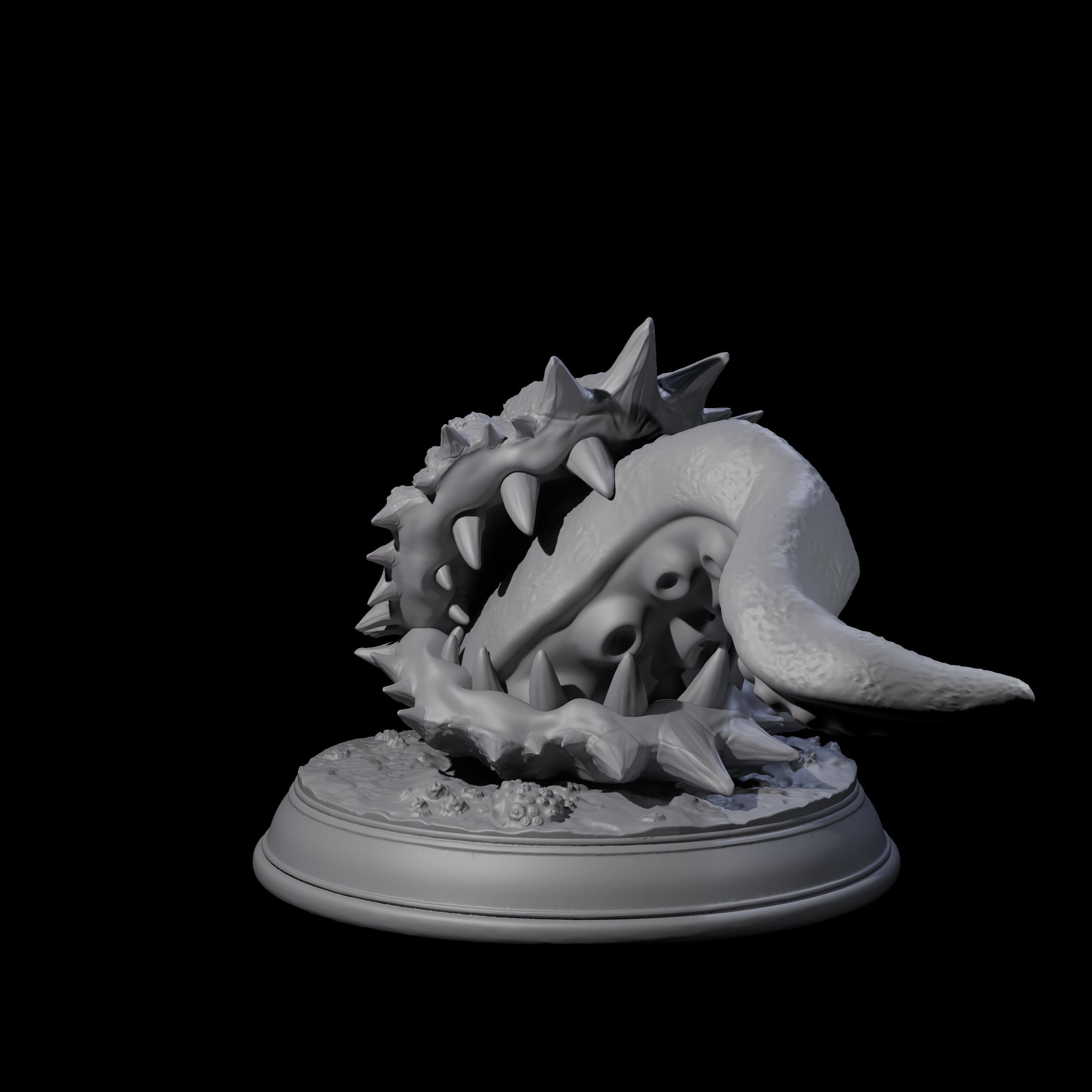 Clam Mimic Miniature for Dungeons and Dragons, Pathfinder or other TTRPGs