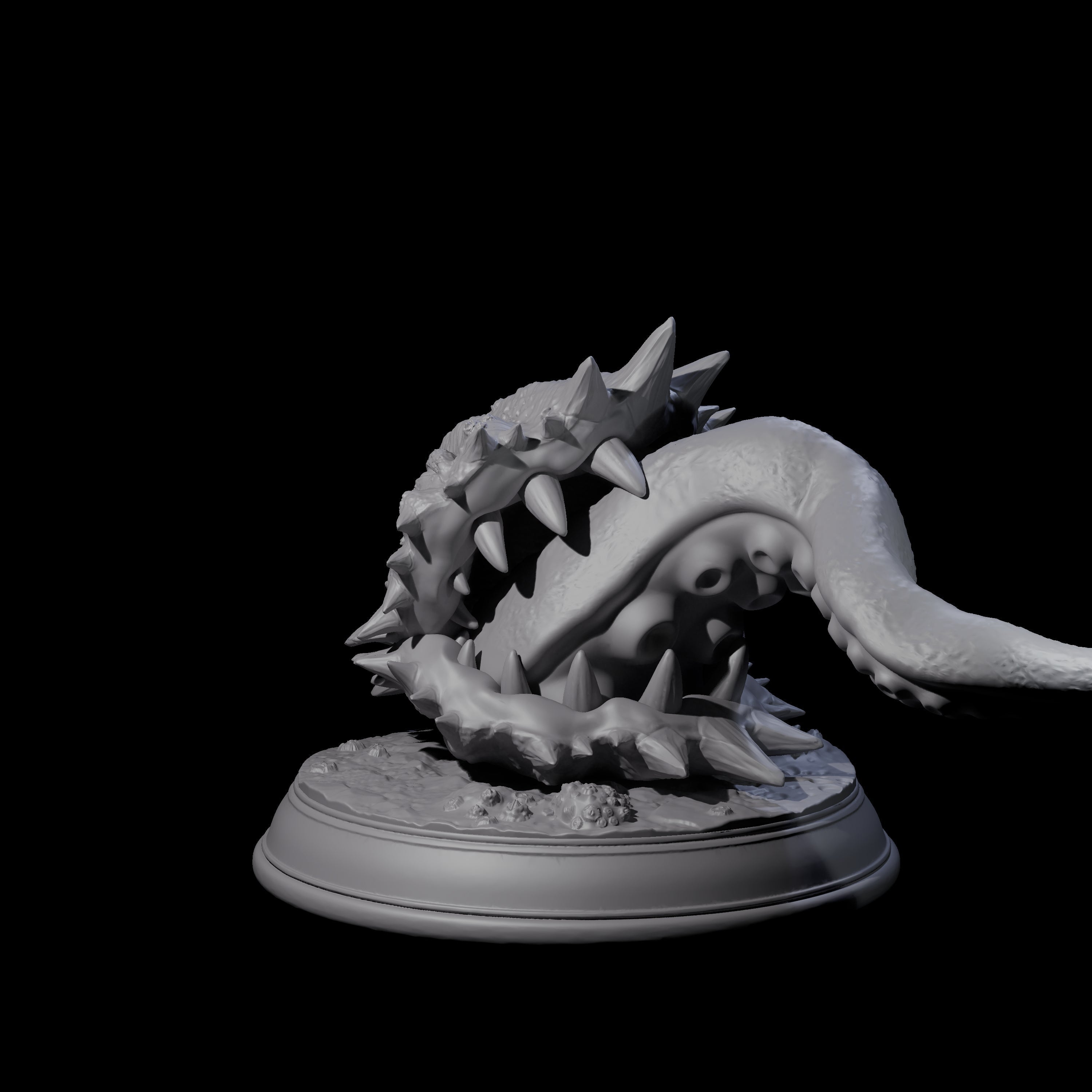 Clam Mimic Miniature for Dungeons and Dragons, Pathfinder or other TTRPGs