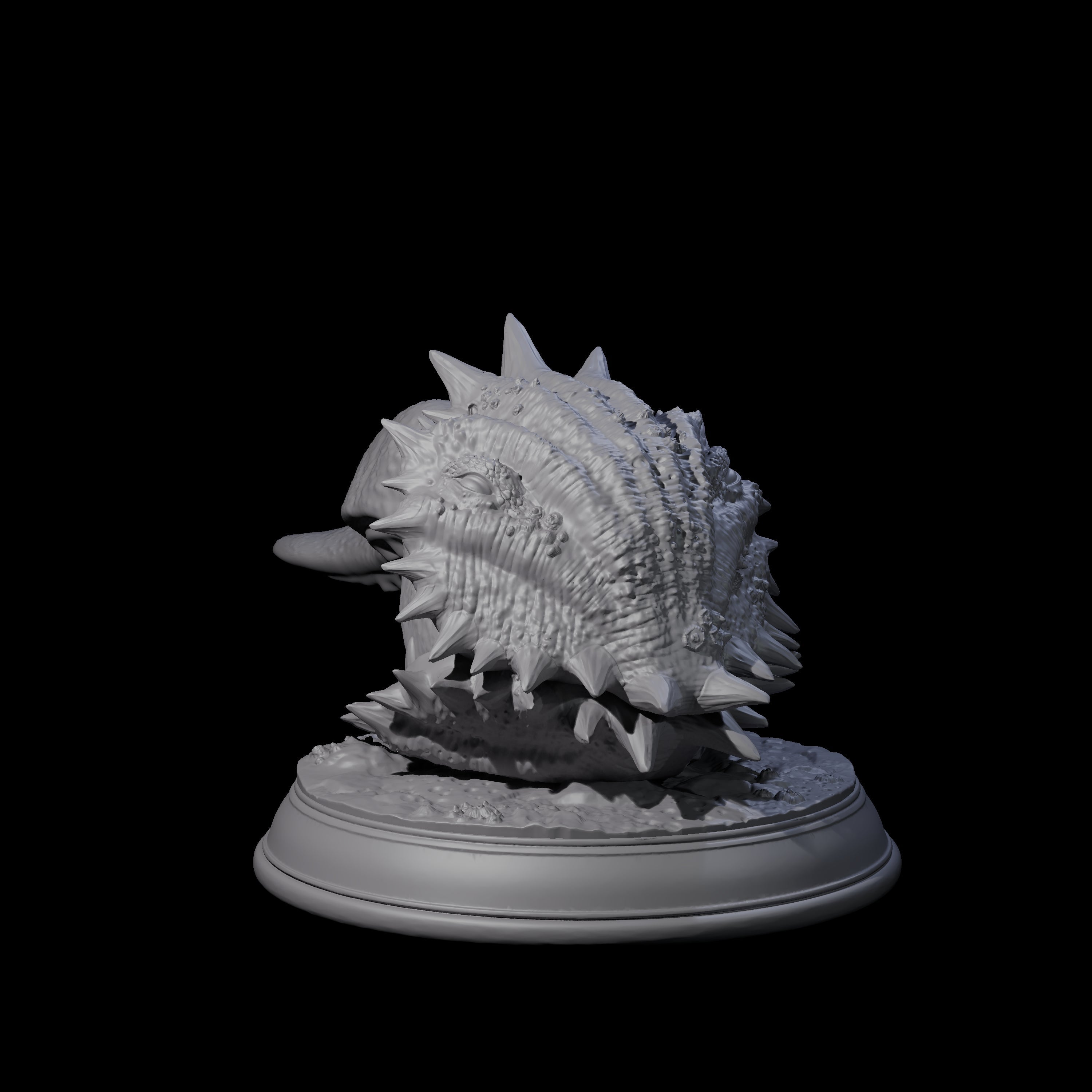 Clam Mimic Miniature for Dungeons and Dragons, Pathfinder or other TTRPGs