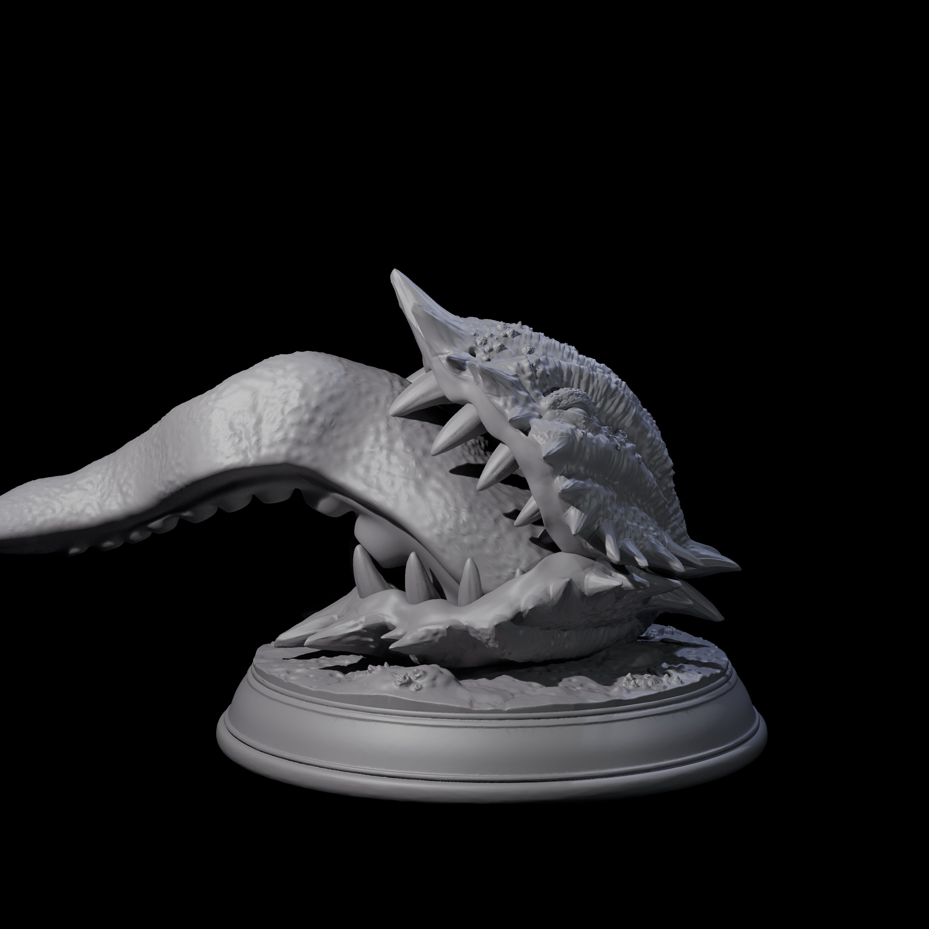 Clam Mimic Miniature for Dungeons and Dragons, Pathfinder or other TTRPGs