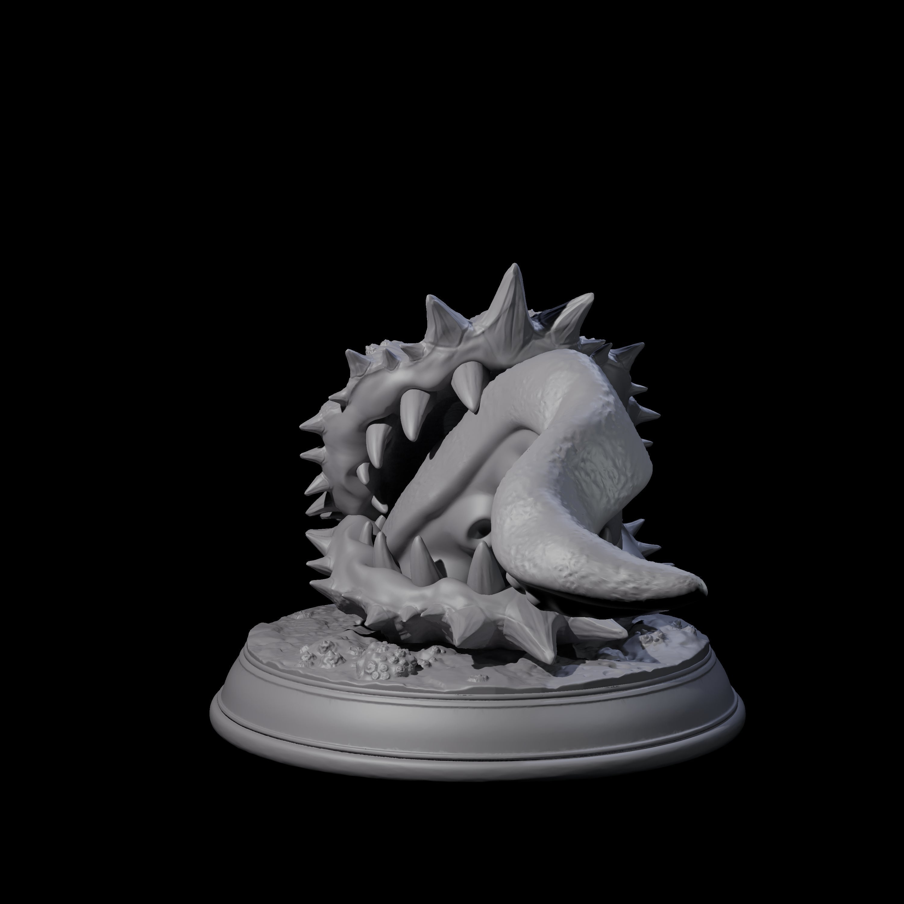 Clam Mimic Miniature for Dungeons and Dragons, Pathfinder or other TTRPGs