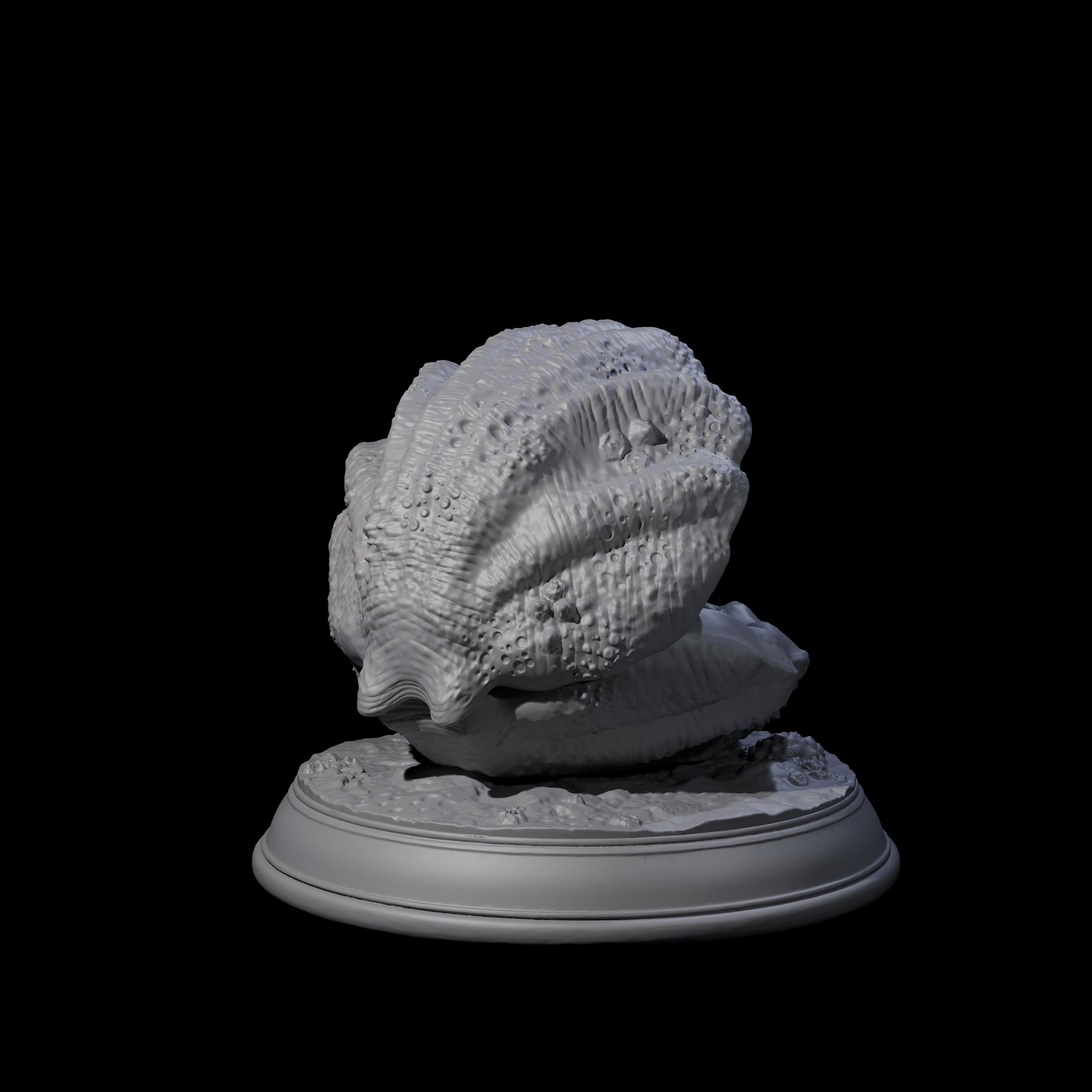 Clam Mimic Miniature for Dungeons and Dragons, Pathfinder or other TTRPGs