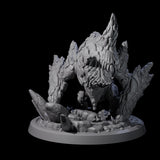 Clambering Magma Elemental Miniature for Dungeons and Dragons, Pathfinder or other TTRPGs