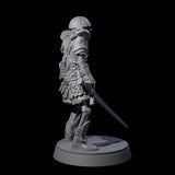 Clanking Armoured Skeleton A Miniature for Dungeons and Dragons, Pathfinder or other TTRPGs