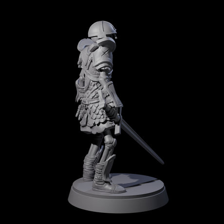 Clanking Armoured Skeleton A Miniature for Dungeons and Dragons, Pathfinder or other TTRPGs