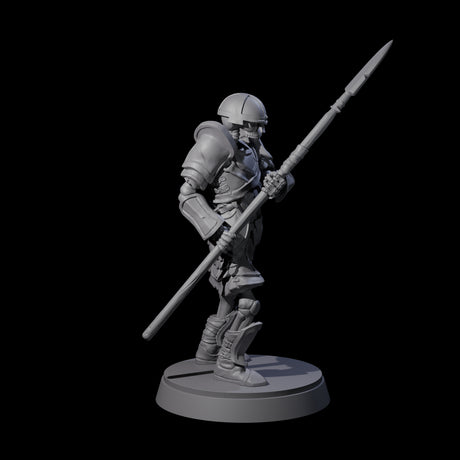 Clanking Armoured Skeleton C Miniature for Dungeons and Dragons, Pathfinder or other TTRPGs