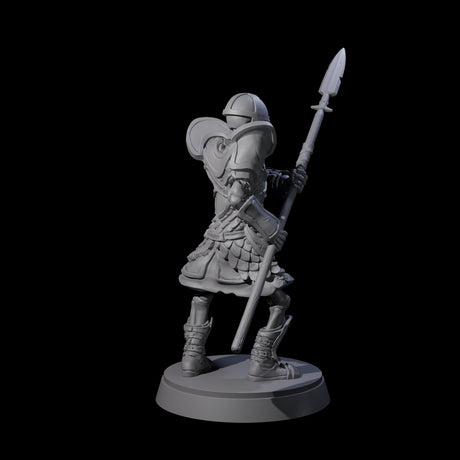 Clanking Armoured Skeleton C Miniature for Dungeons and Dragons, Pathfinder or other TTRPGs