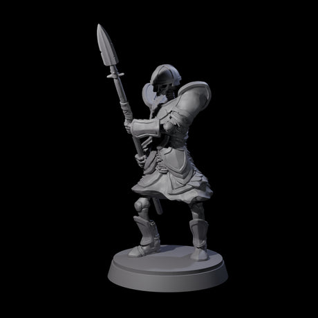 Clanking Armoured Skeleton C Miniature for Dungeons and Dragons, Pathfinder or other TTRPGs