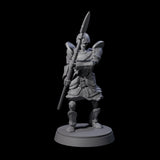 Clanking Armoured Skeleton C Miniature for Dungeons and Dragons, Pathfinder or other TTRPGs