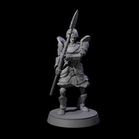 Clanking Armoured Skeleton C Miniature for Dungeons and Dragons, Pathfinder or other TTRPGs