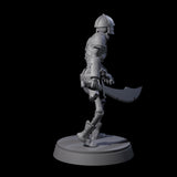 Clanking Armoured Skeleton E Miniature for Dungeons and Dragons, Pathfinder or other TTRPGs