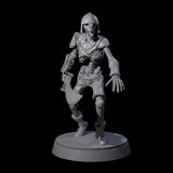 Clanking Armoured Skeleton E Miniature for Dungeons and Dragons, Pathfinder or other TTRPGs