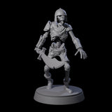 Clanking Armoured Skeleton E Miniature for Dungeons and Dragons, Pathfinder or other TTRPGs