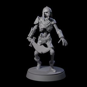 Clanking Armoured Skeleton E Miniature for Dungeons and Dragons, Pathfinder or other TTRPGs