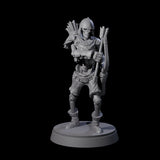 Clanking Armoured Skeleton F Miniature for Dungeons and Dragons, Pathfinder or other TTRPGs
