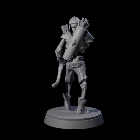 Clanking Armoured Skeleton F Miniature for Dungeons and Dragons, Pathfinder or other TTRPGs