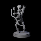 Clanking Armoured Skeleton F Miniature for Dungeons and Dragons, Pathfinder or other TTRPGs