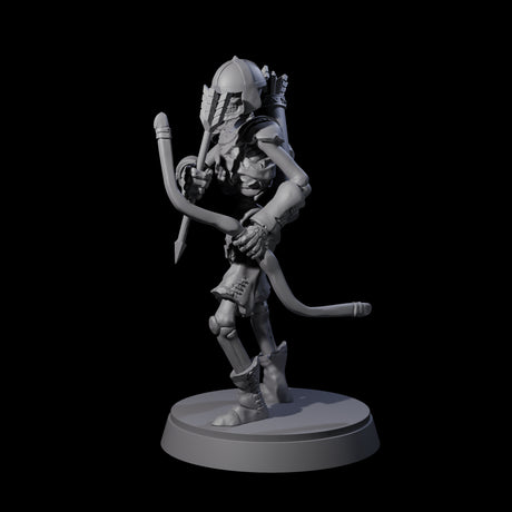 Clanking Armoured Skeleton F Miniature for Dungeons and Dragons, Pathfinder or other TTRPGs