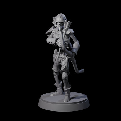 Clanking Armoured Skeleton F Miniature for Dungeons and Dragons, Pathfinder or other TTRPGs