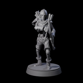Clanking Armoured Skeleton F Miniature for Dungeons and Dragons, Pathfinder or other TTRPGs