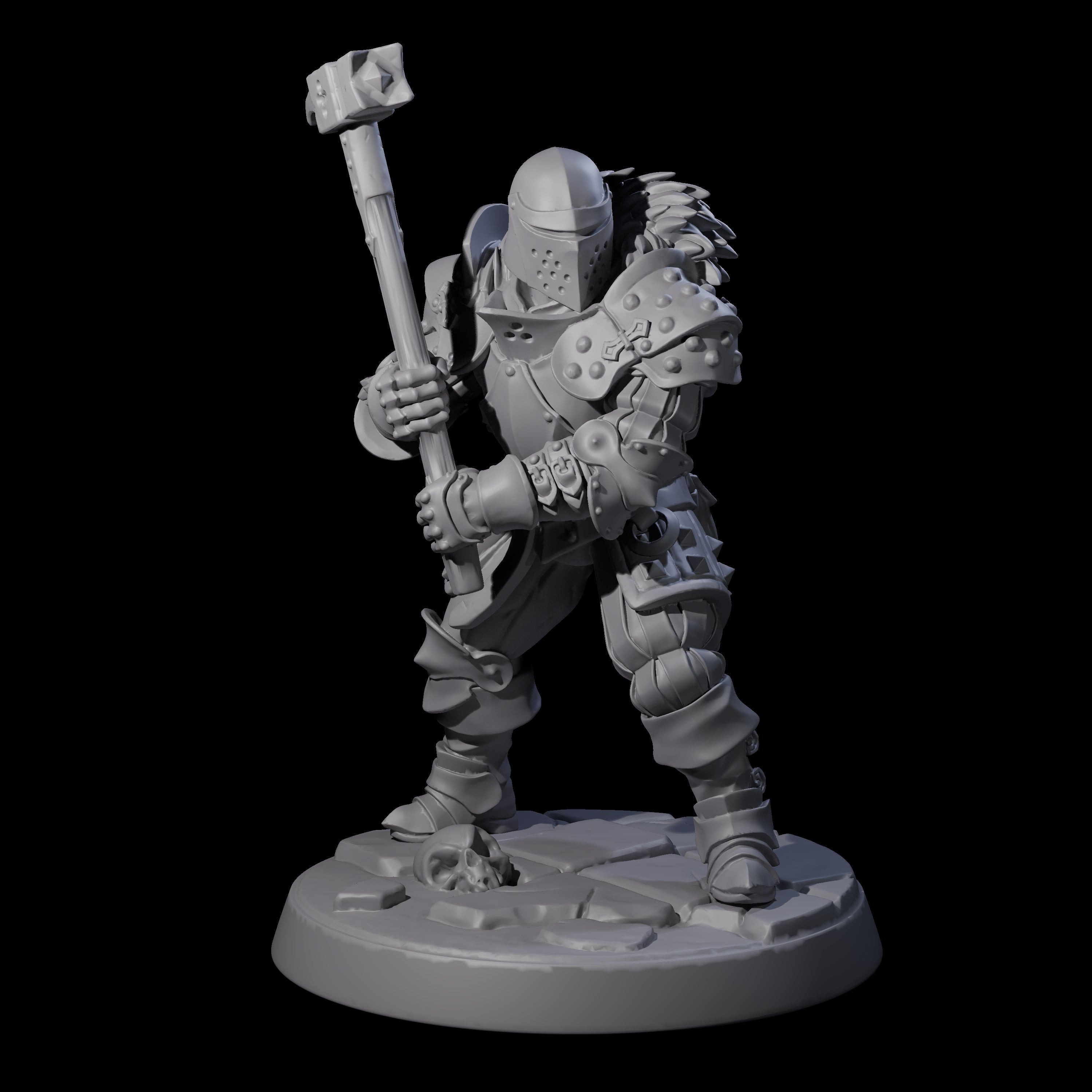 Clanking City Guard A Miniature for Dungeons and Dragons, Pathfinder or other TTRPGs