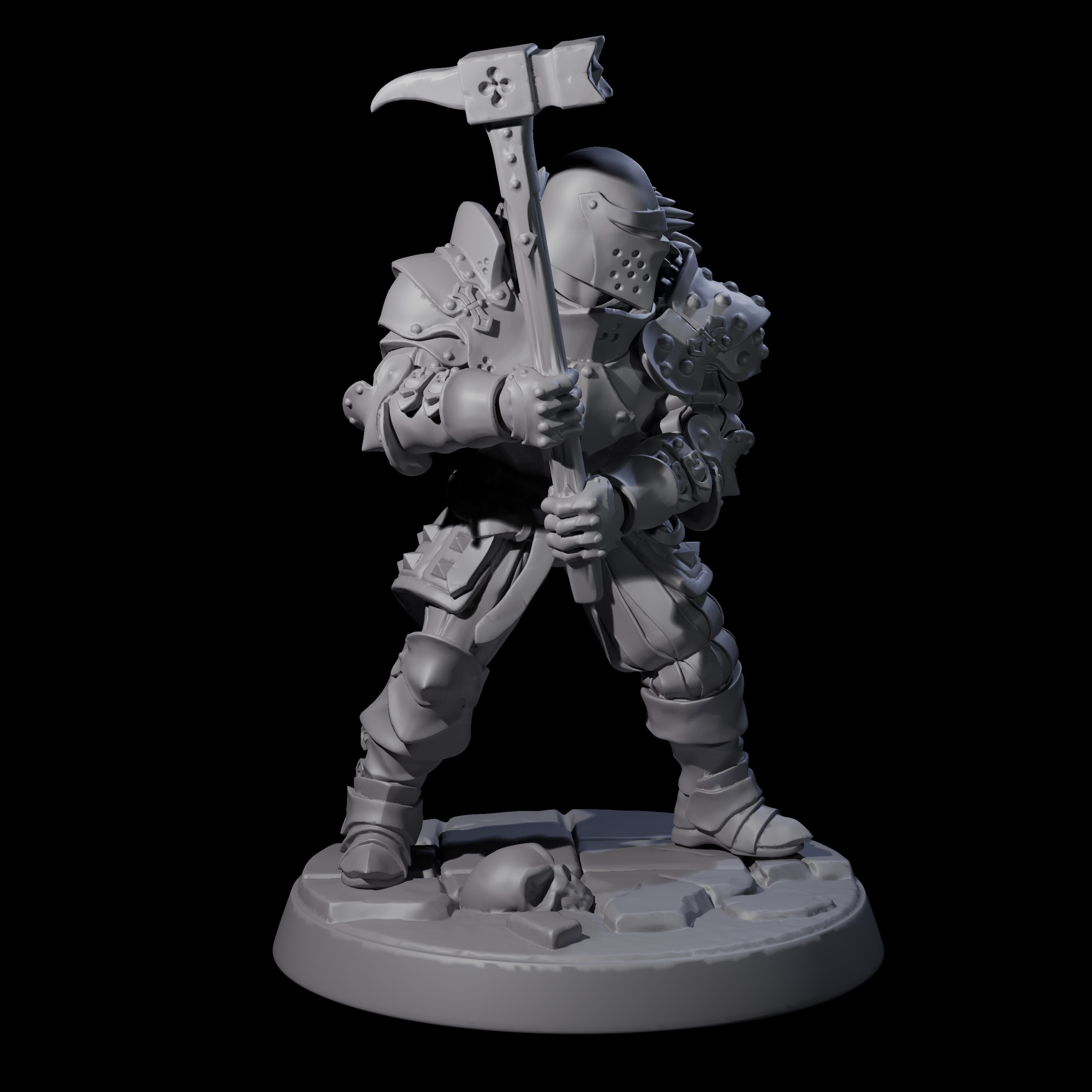 Clanking City Guard A Miniature for Dungeons and Dragons, Pathfinder or other TTRPGs