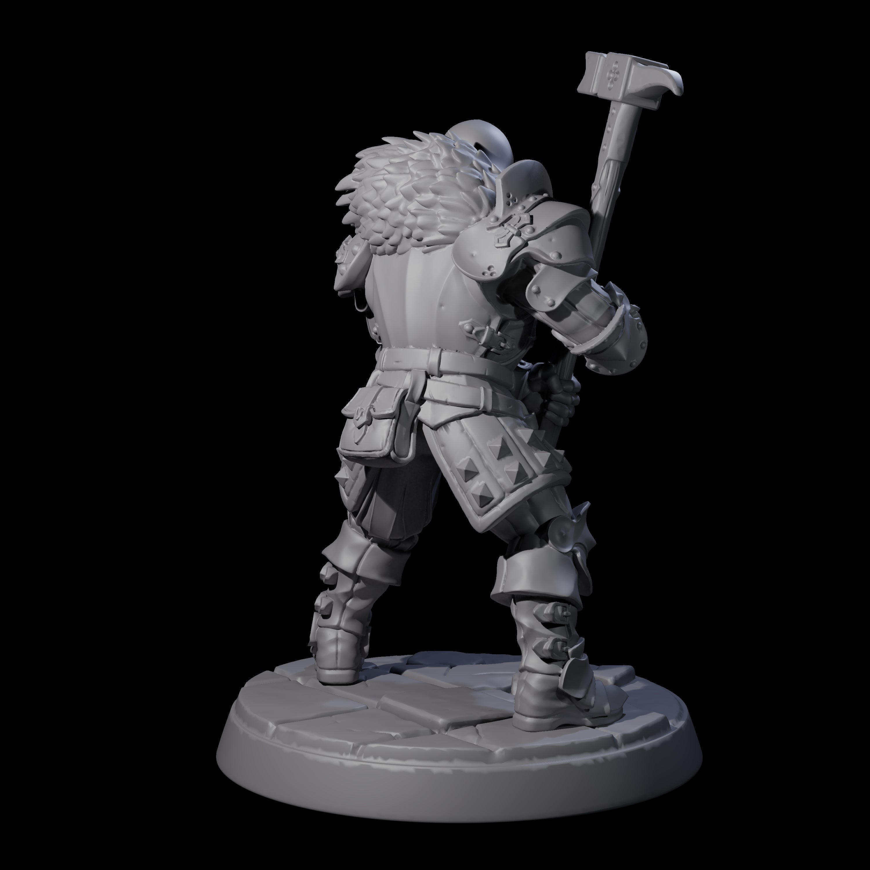 Clanking City Guard A Miniature for Dungeons and Dragons, Pathfinder or other TTRPGs