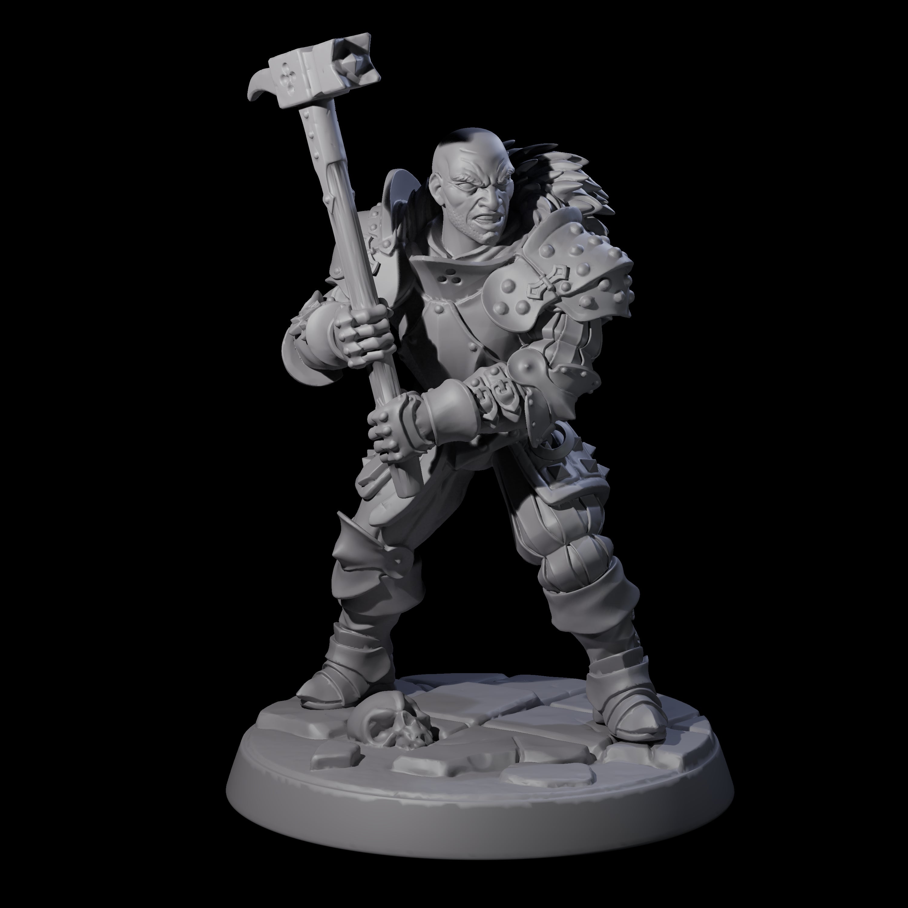 Clanking City Guard A Miniature for Dungeons and Dragons, Pathfinder or other TTRPGs