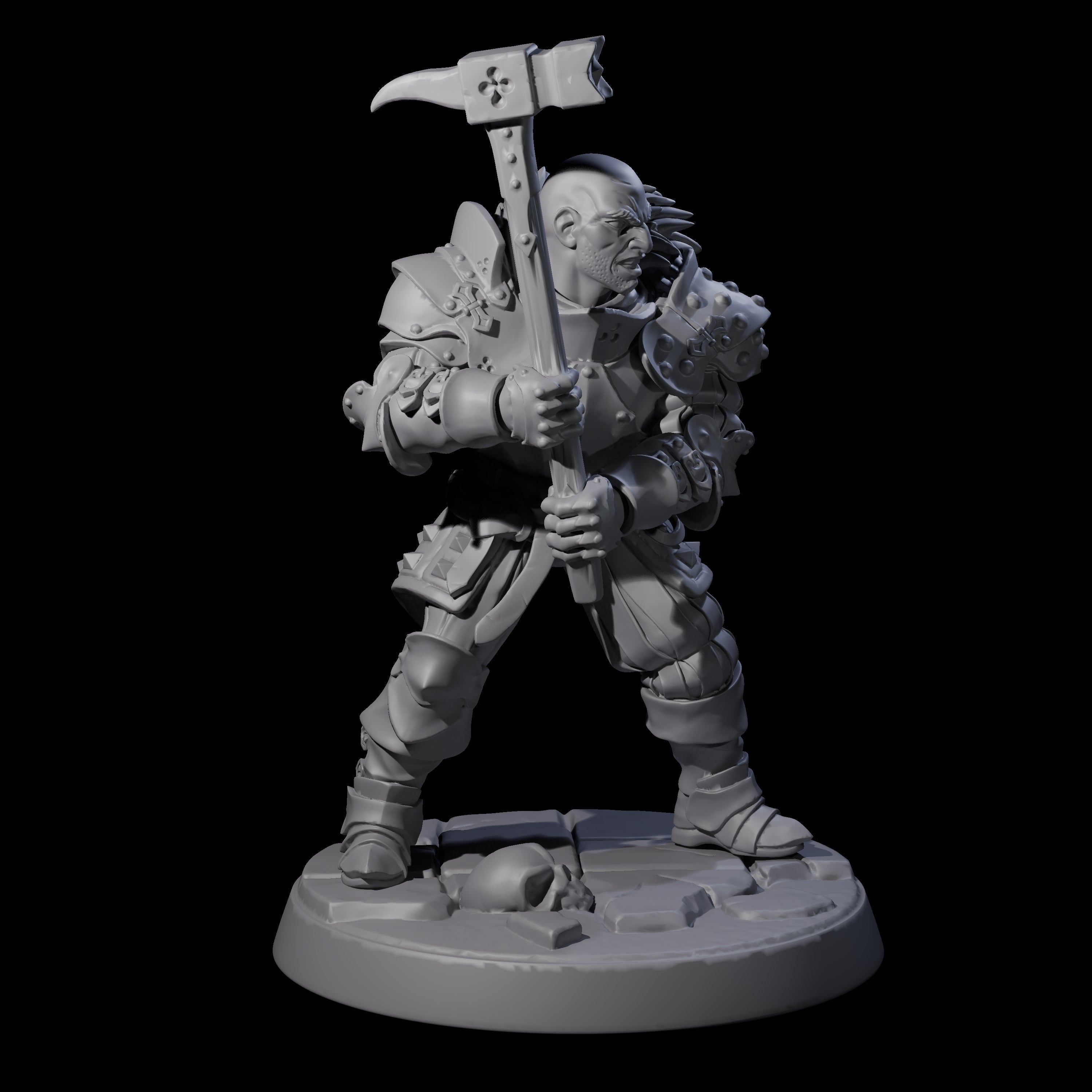 Clanking City Guard A Miniature for Dungeons and Dragons, Pathfinder or other TTRPGs