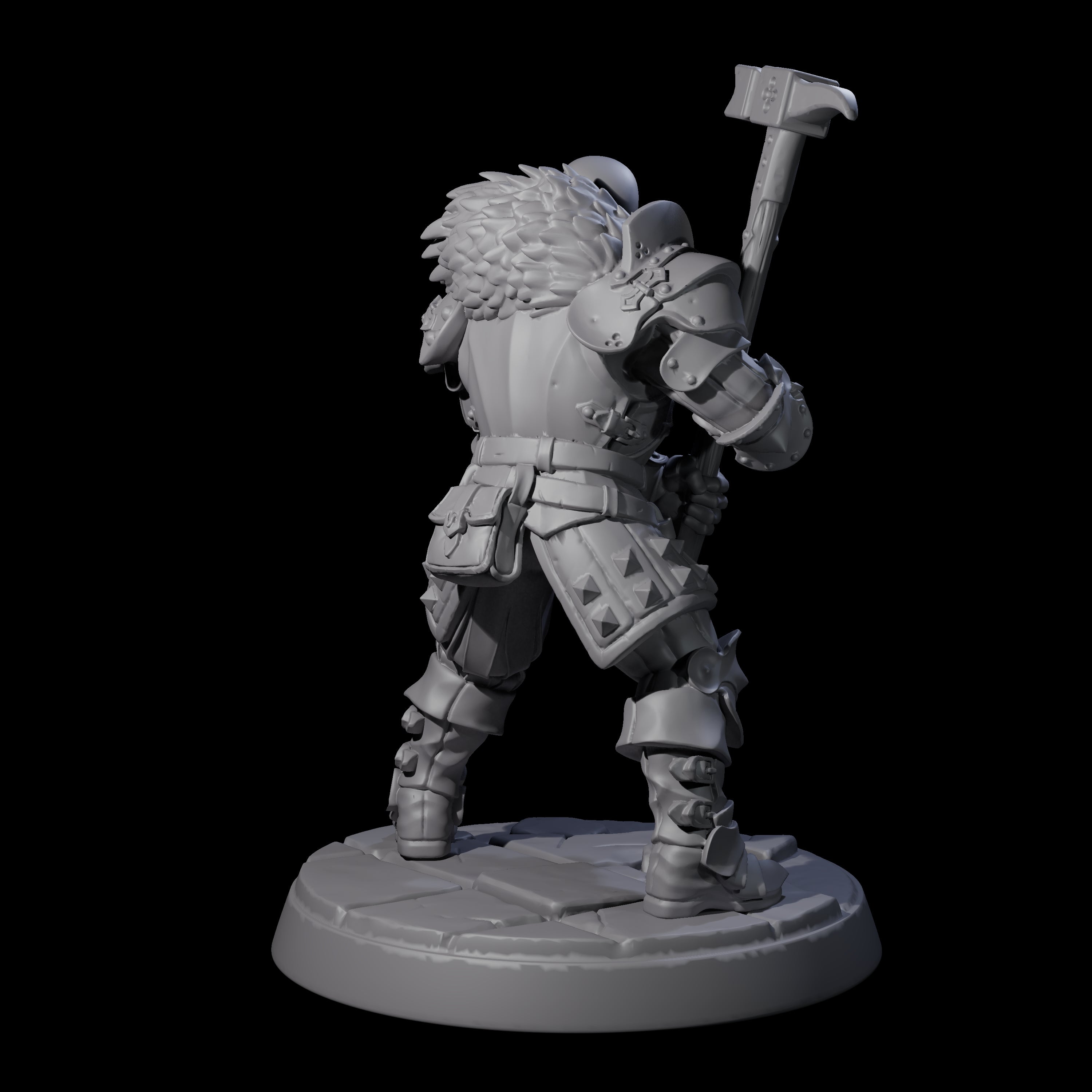 Clanking City Guard A Miniature for Dungeons and Dragons, Pathfinder or other TTRPGs