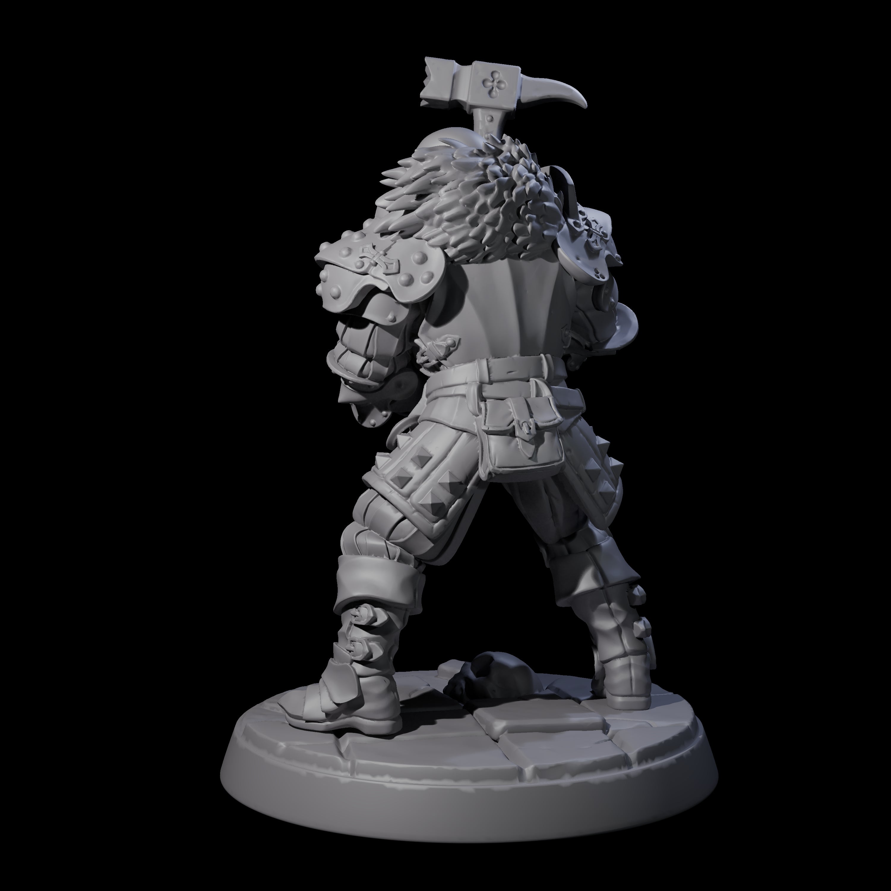 Clanking City Guard A Miniature for Dungeons and Dragons, Pathfinder or other TTRPGs