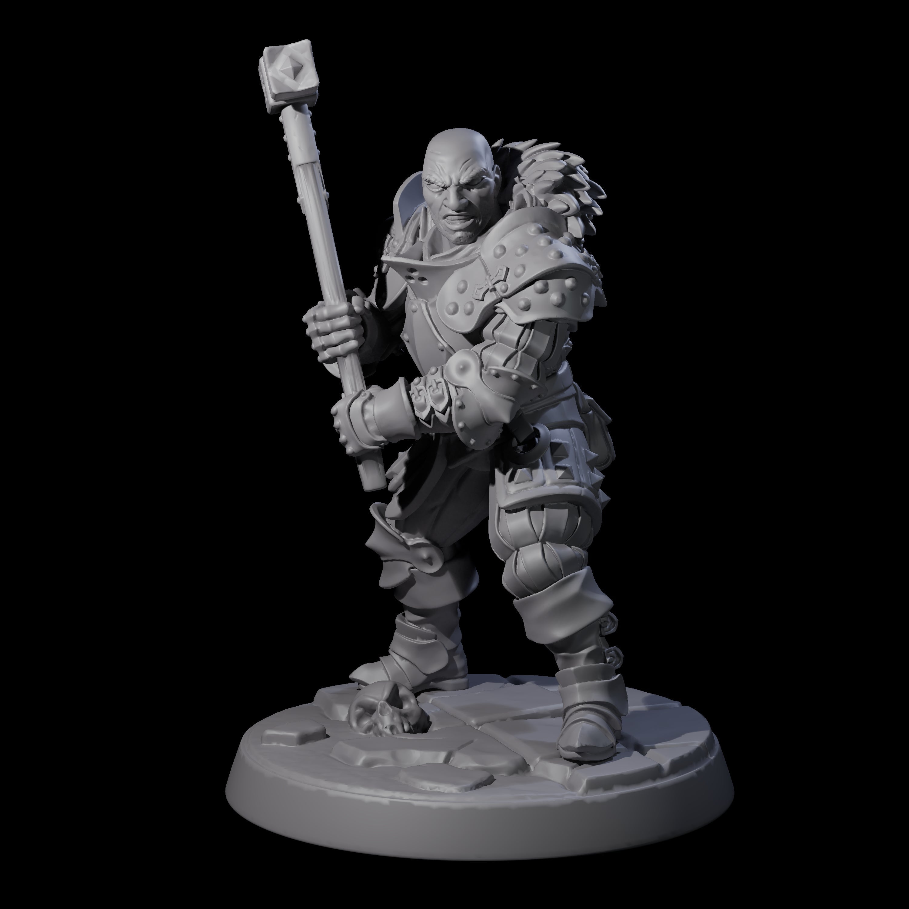 Clanking City Guard A Miniature for Dungeons and Dragons, Pathfinder or other TTRPGs