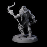 Clanking City Guard B Miniature for Dungeons and Dragons, Pathfinder or other TTRPGs