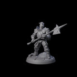Clanking City Guard C Miniature for Dungeons and Dragons, Pathfinder or other TTRPGs