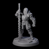 Clanking City Guard E Miniature for Dungeons and Dragons, Pathfinder or other TTRPGs