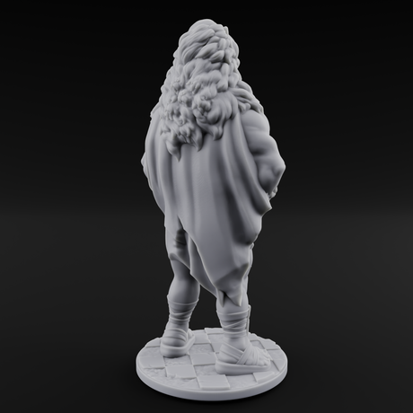 Classic Hercules Miniature for Dungeons and Dragons, Pathfinder or other TTRPGs