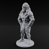 Classic Hercules Miniature for Dungeons and Dragons, Pathfinder or other TTRPGs