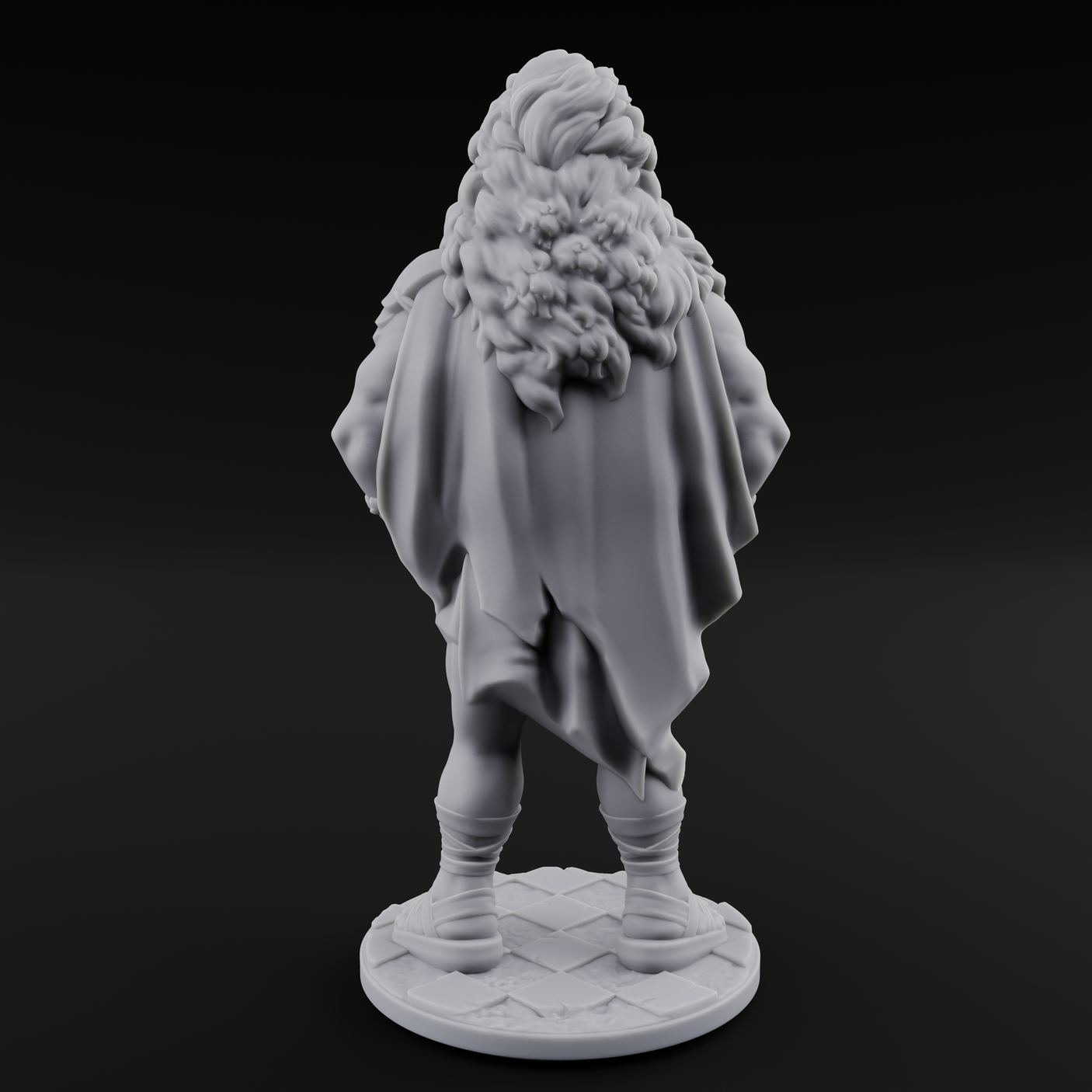 Classic Hercules Miniature for Dungeons and Dragons, Pathfinder or other TTRPGs