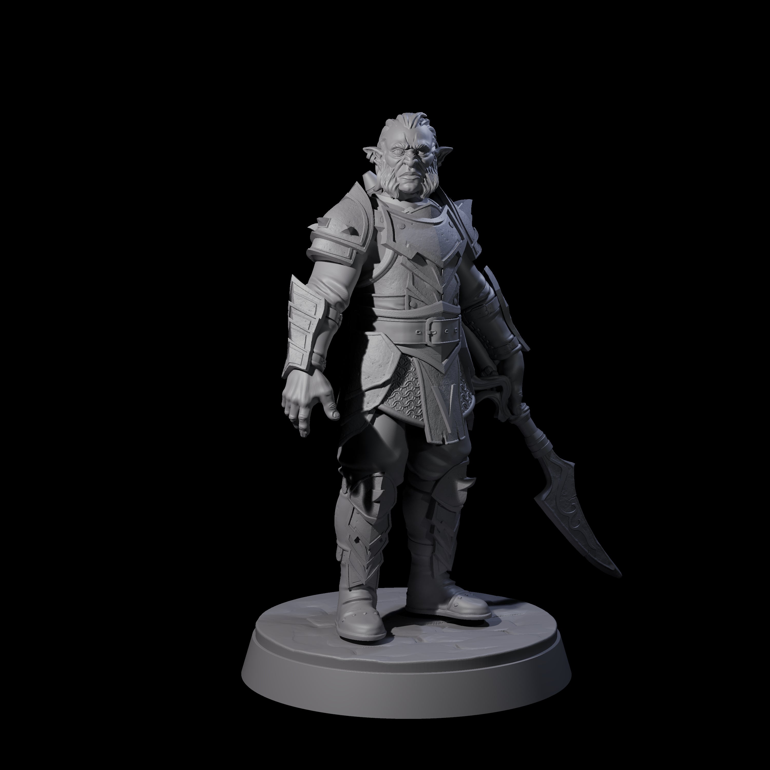 Classic Hobgoblin Raider A Miniature for Dungeons and Dragons, Pathfinder or other TTRPGs
