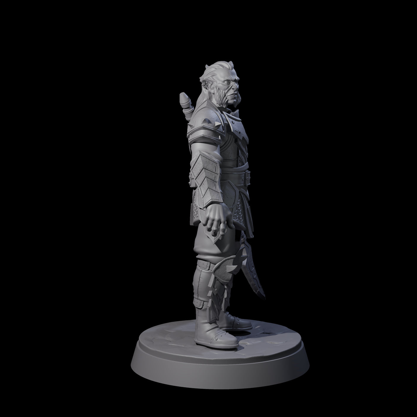 Classic Hobgoblin Raider A Miniature for Dungeons and Dragons, Pathfinder or other TTRPGs