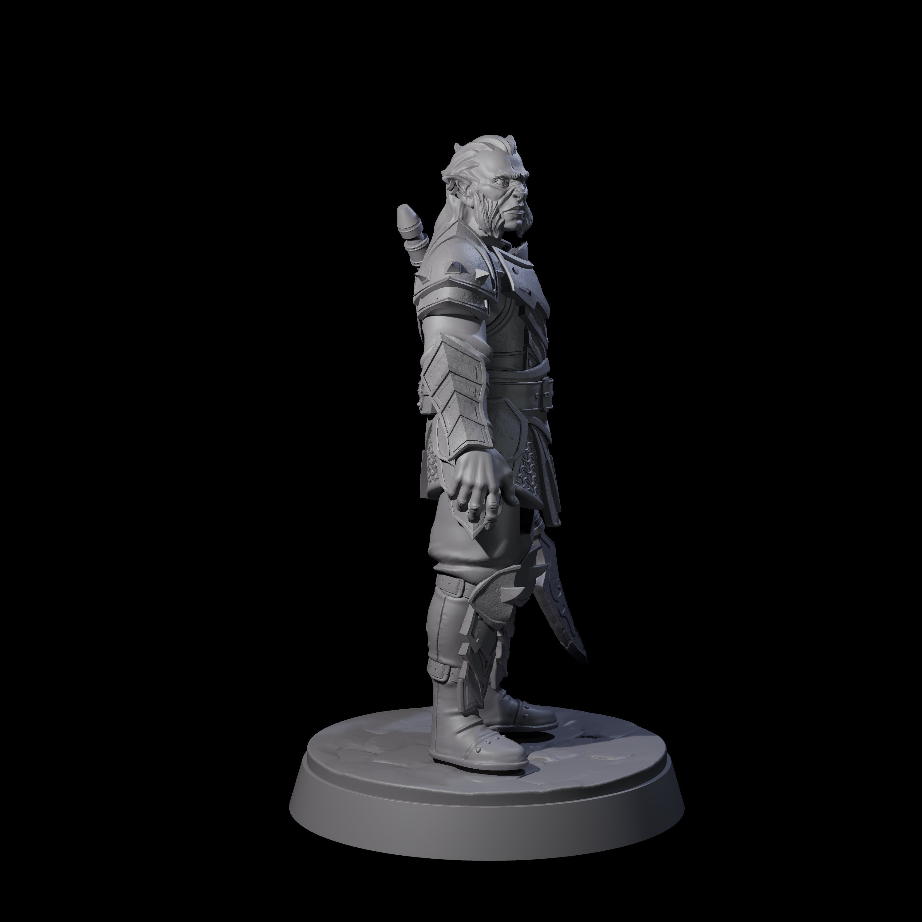 Classic Hobgoblin Raider A Miniature for Dungeons and Dragons, Pathfinder or other TTRPGs