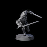 Classic Hobgoblin Raider B Miniature for Dungeons and Dragons, Pathfinder or other TTRPGs