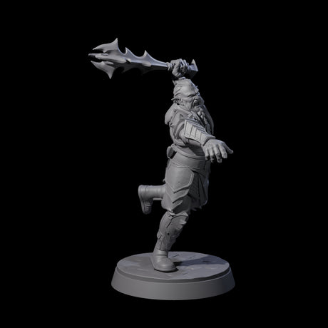 Classic Hobgoblin Raider C Miniature for Dungeons and Dragons, Pathfinder or other TTRPGs