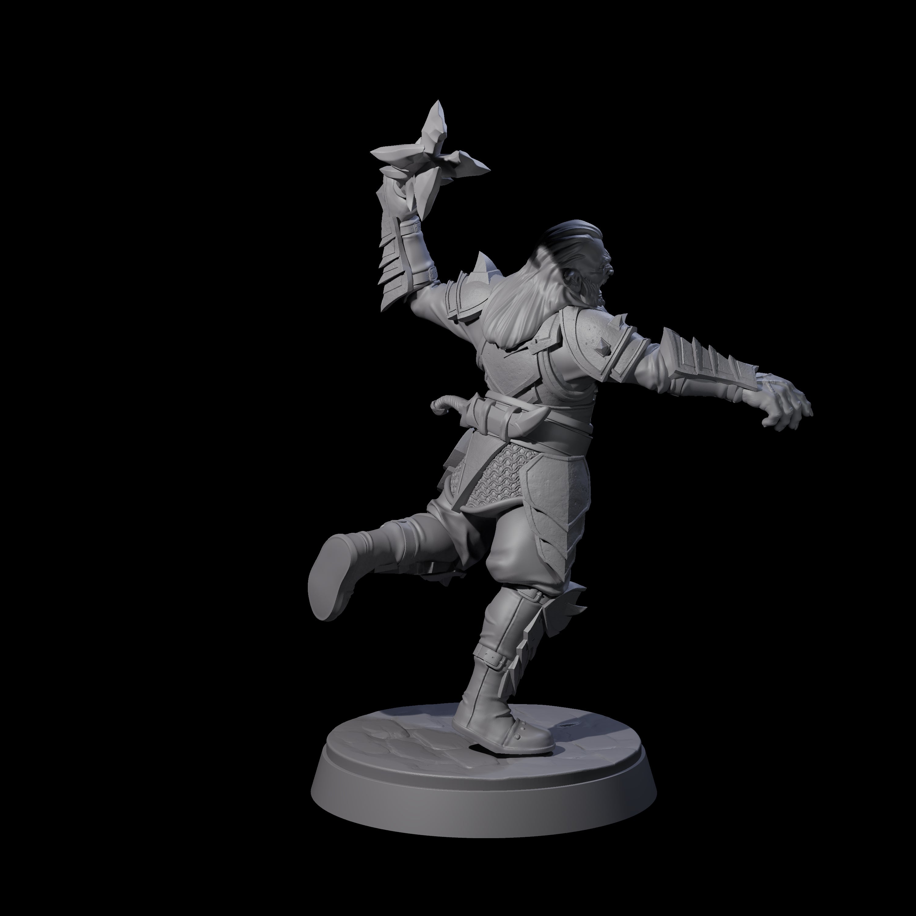 Classic Hobgoblin Raider C Miniature for Dungeons and Dragons, Pathfinder or other TTRPGs