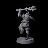 Classic Hobgoblin Raider C Miniature for Dungeons and Dragons, Pathfinder or other TTRPGs