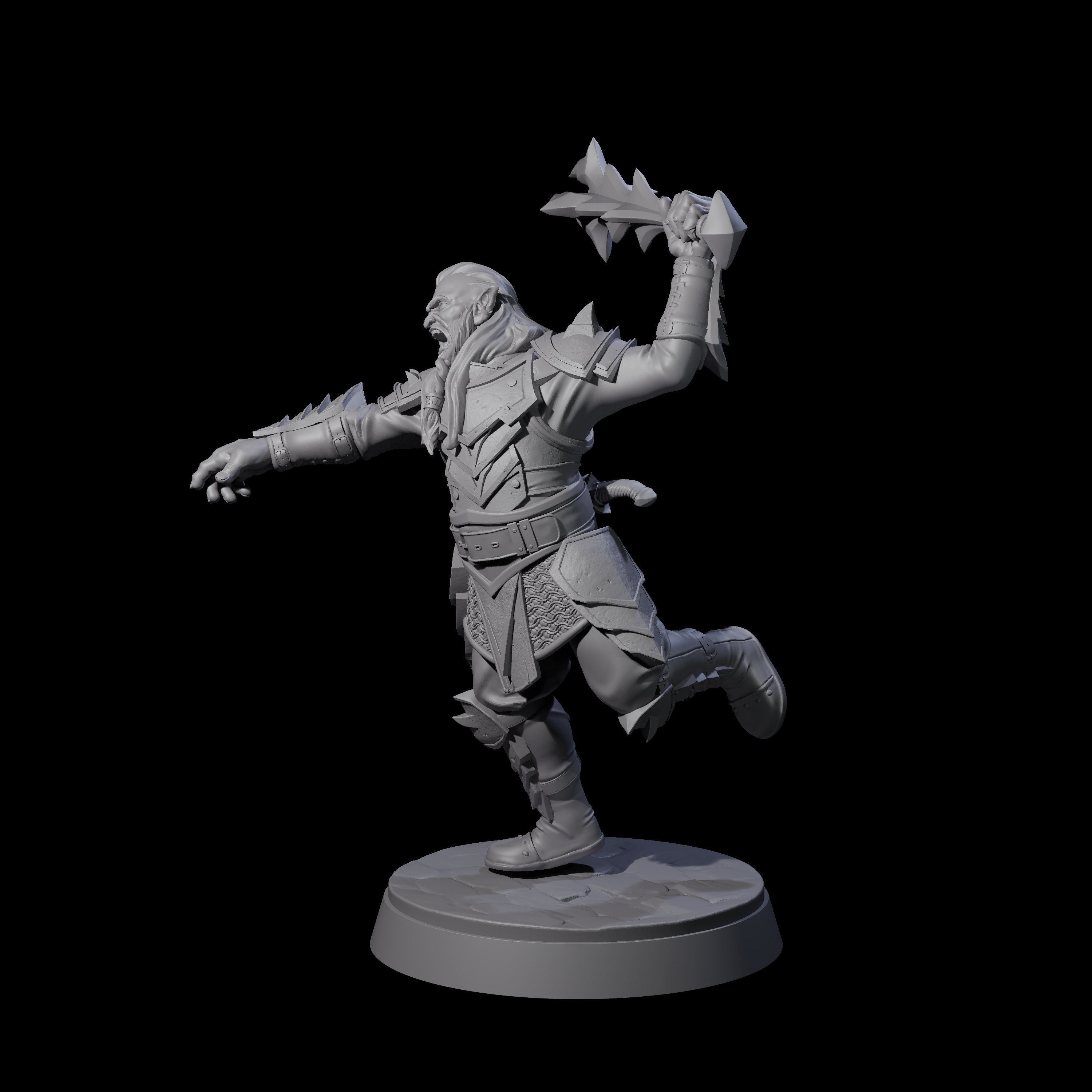 Classic Hobgoblin Raider C Miniature for Dungeons and Dragons, Pathfinder or other TTRPGs