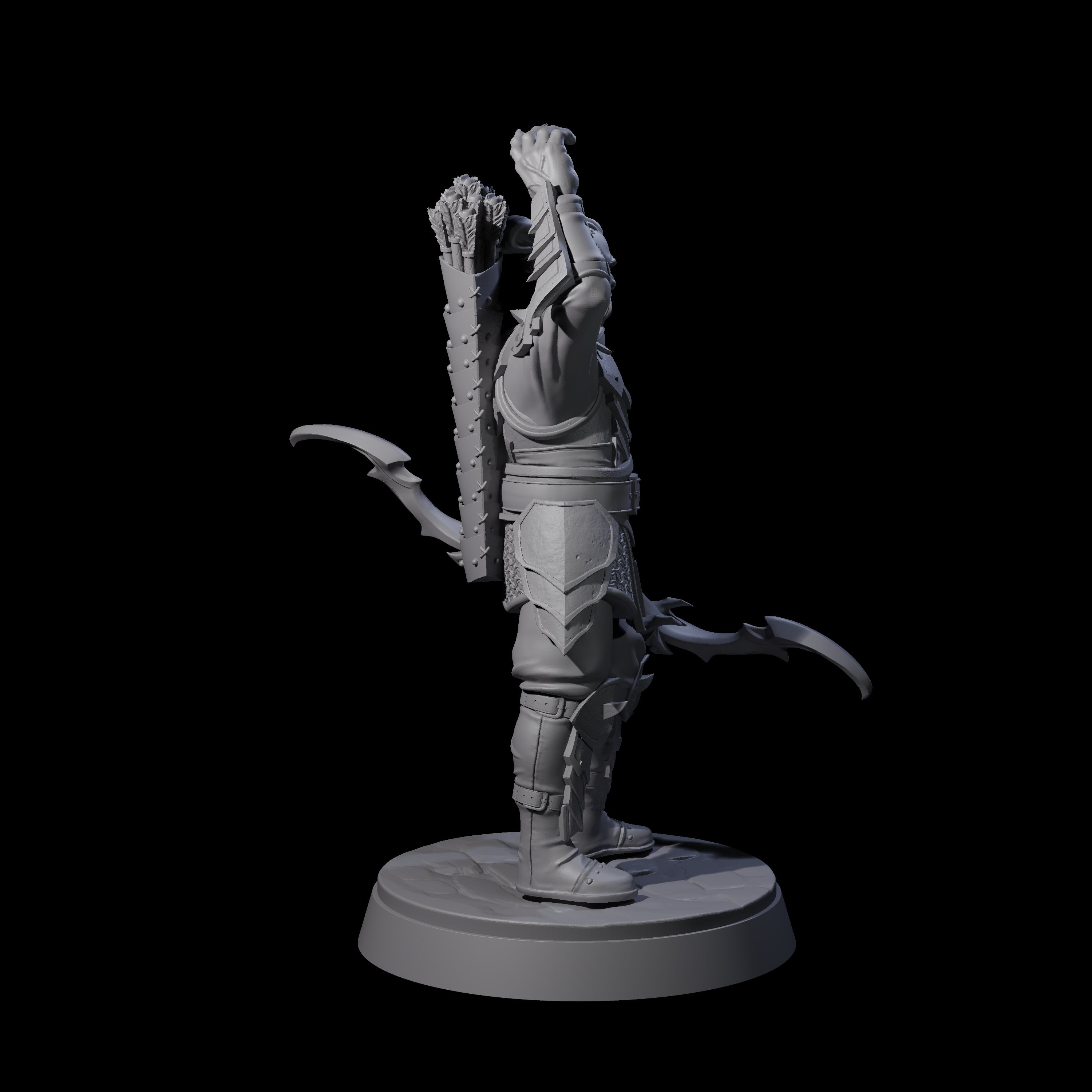 Classic Hobgoblin Raider E Miniature for Dungeons and Dragons, Pathfinder or other TTRPGs