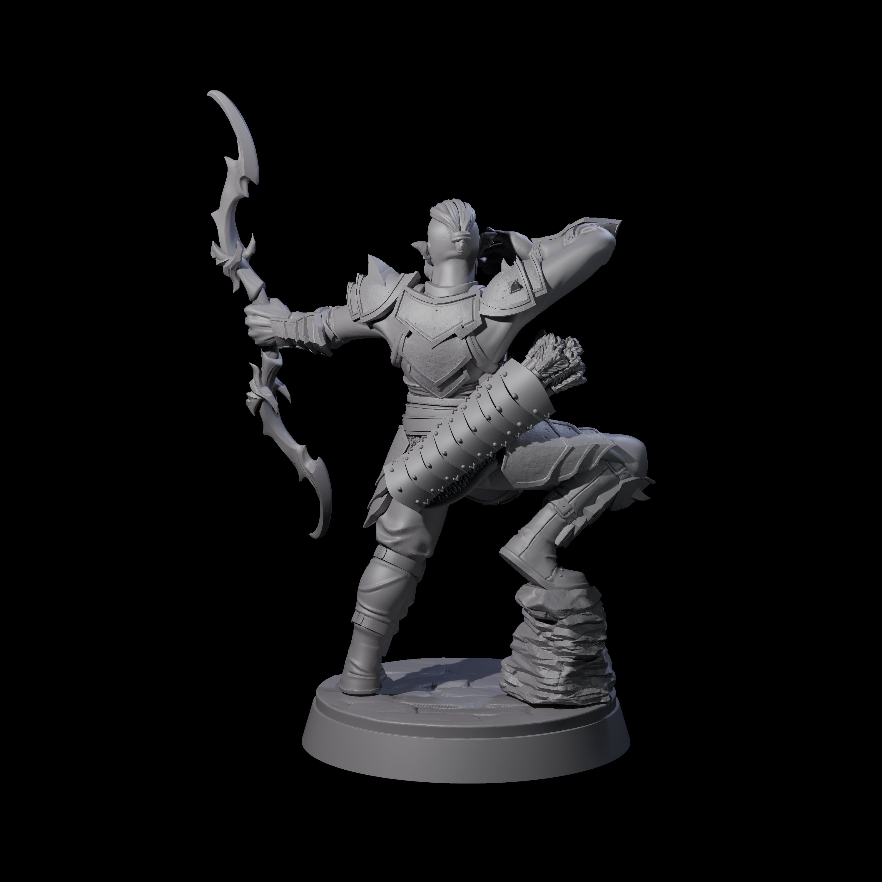 Classic Hobgoblin Raider F Miniature for Dungeons and Dragons, Pathfinder or other TTRPGs