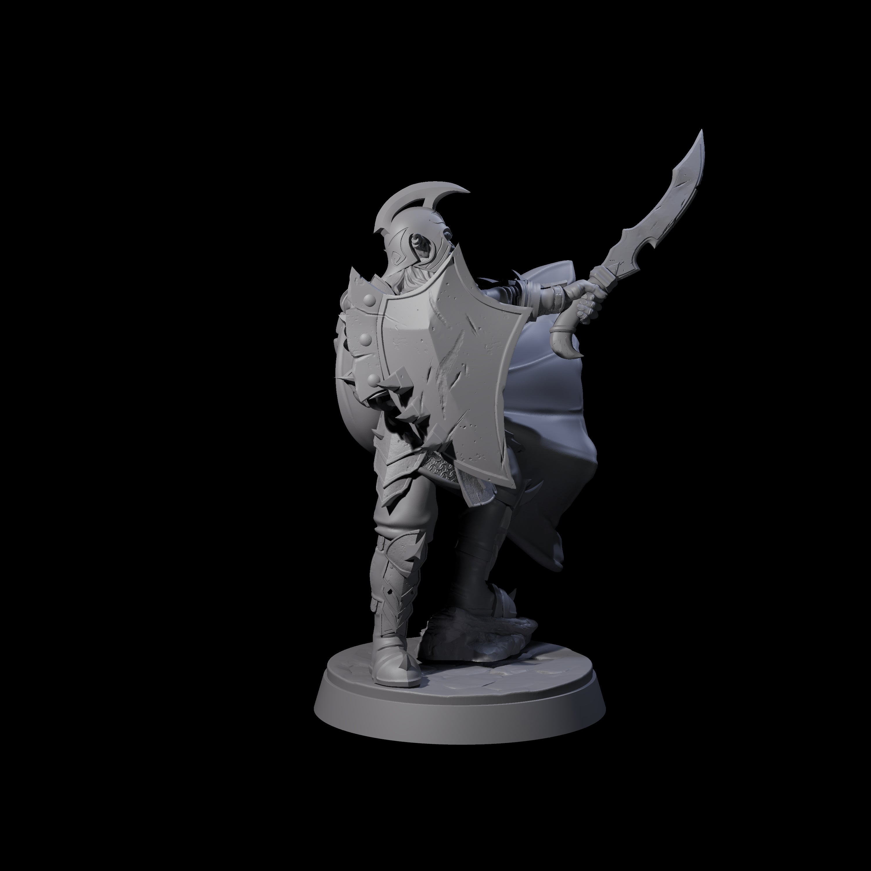 Classic Hobgoblin Raider G Miniature for Dungeons and Dragons, Pathfinder or other TTRPGs